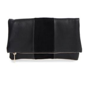 Nordstrom Black BP Tonal Clutch
